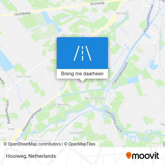 Hooiweg kaart