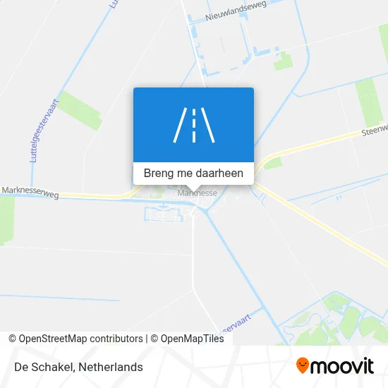 De Schakel kaart