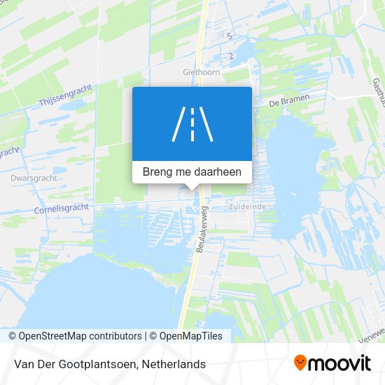Van Der Gootplantsoen kaart