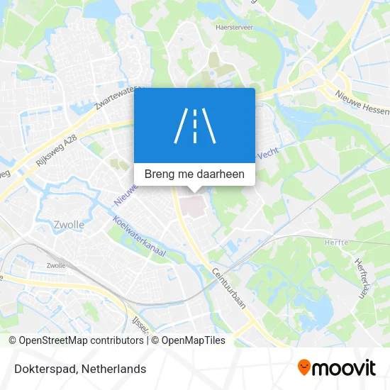 Dokterspad kaart