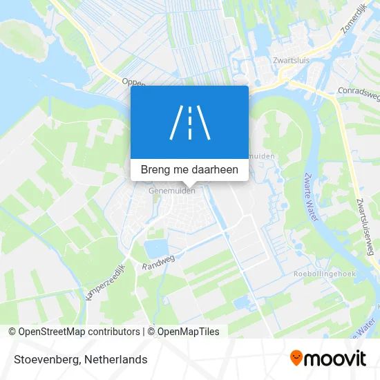 Stoevenberg kaart