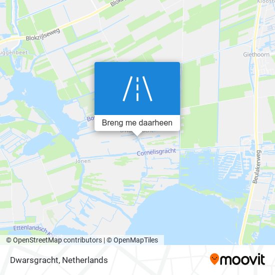 Dwarsgracht kaart