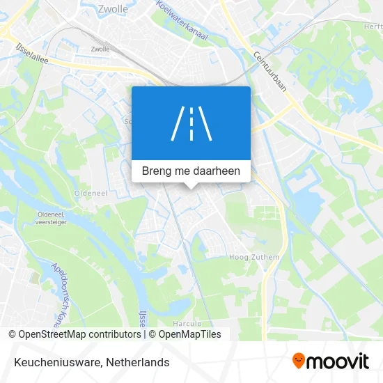 Keucheniusware kaart