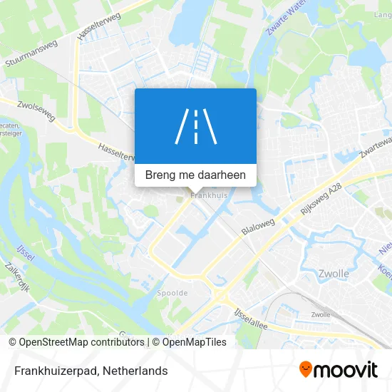 Frankhuizerpad kaart