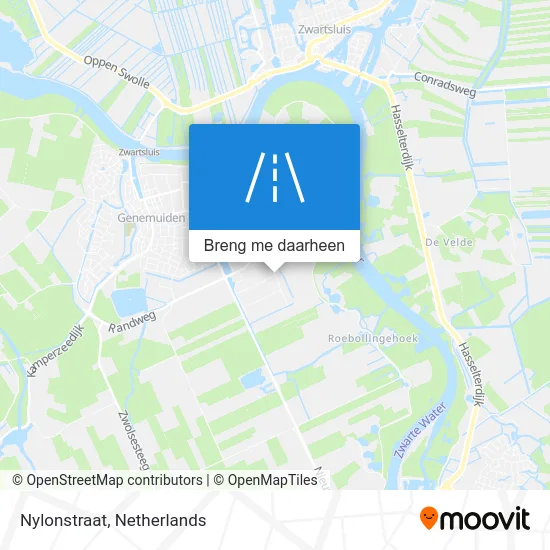 Nylonstraat kaart