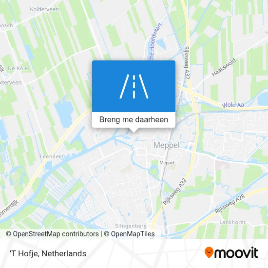 'T Hofje kaart