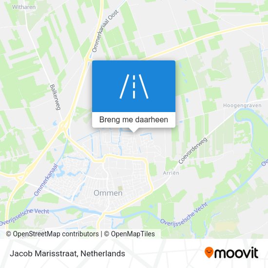 Jacob Marisstraat kaart