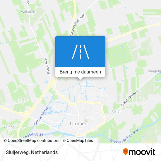 Sluijerweg kaart