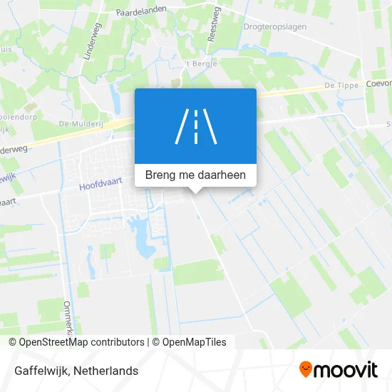 Gaffelwijk kaart