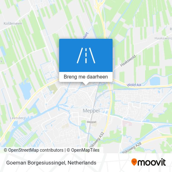 Goeman Borgesiussingel kaart