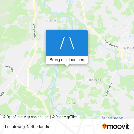 Lohuisweg kaart