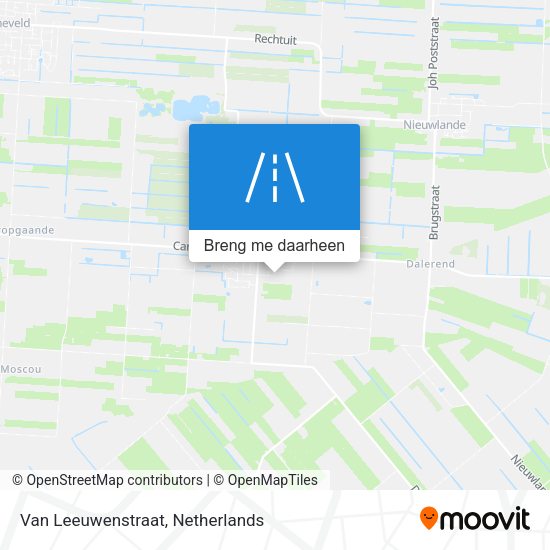 Van Leeuwenstraat kaart