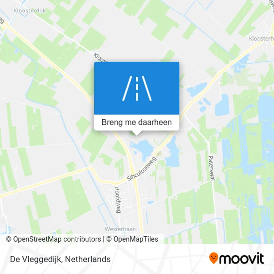 De Vleggedijk kaart