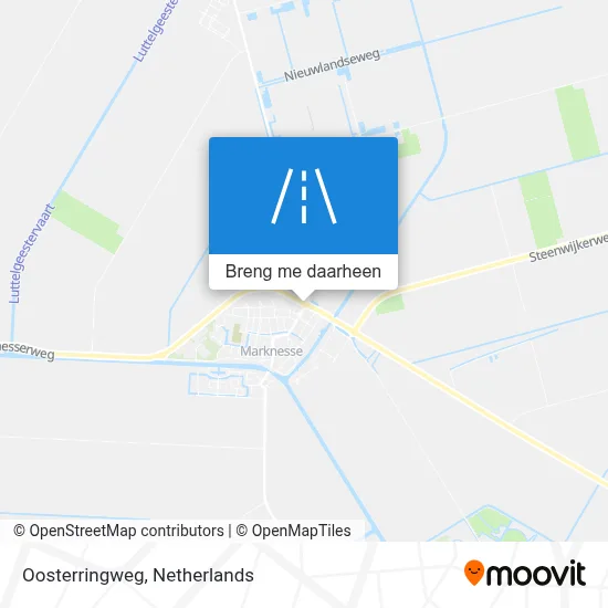 Oosterringweg kaart