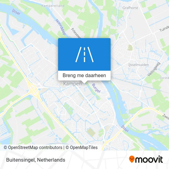 Buitensingel kaart