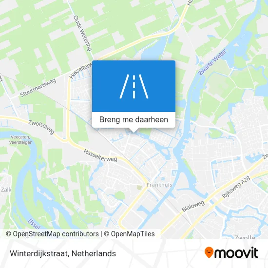 Winterdijkstraat kaart