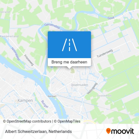 Albert Schweitzerlaan kaart