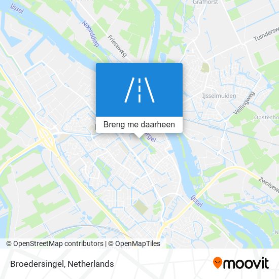 Broedersingel kaart