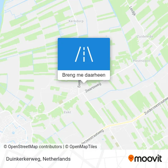 Duinkerkerweg kaart