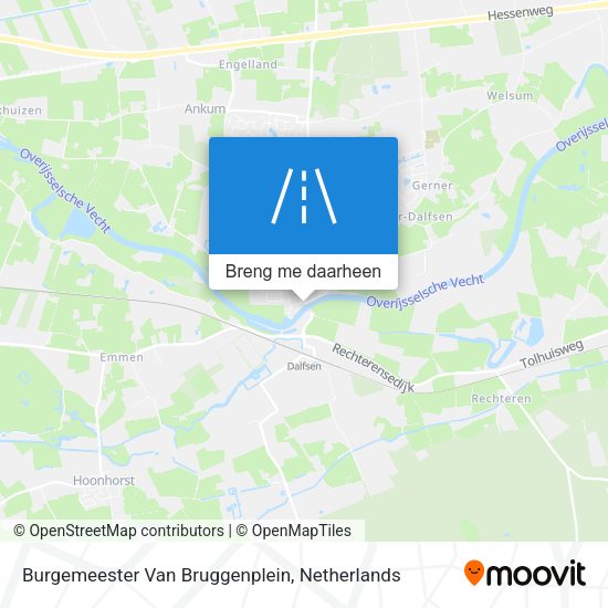 Burgemeester Van Bruggenplein kaart