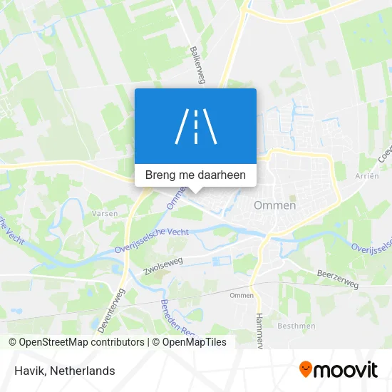Havik kaart