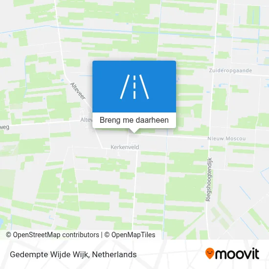 Gedempte Wijde Wijk kaart