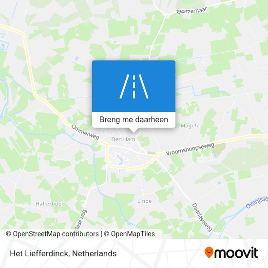 Het Liefferdinck kaart