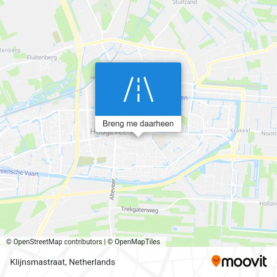 Klijnsmastraat kaart