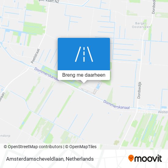 Amsterdamscheveldlaan kaart