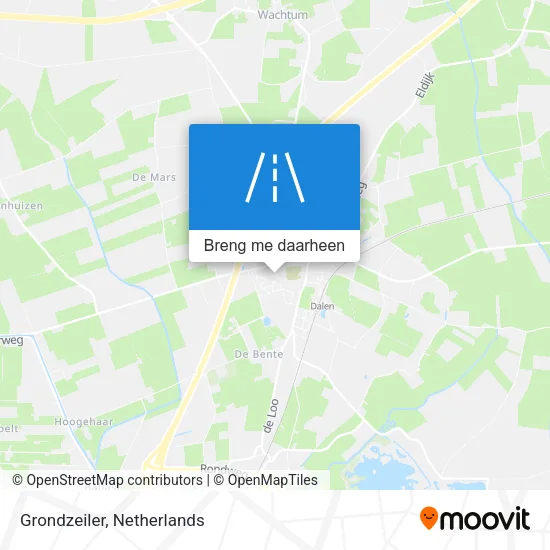 Grondzeiler kaart