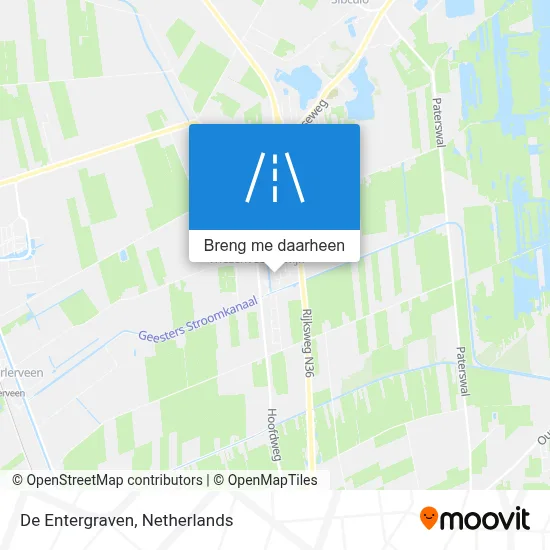De Entergraven kaart