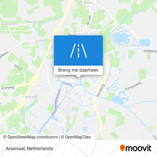 Arsenaal kaart