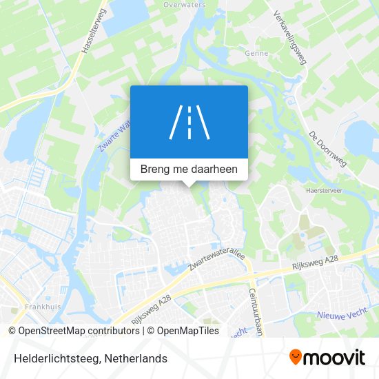 Helderlichtsteeg kaart