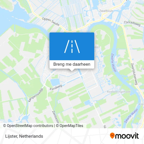 Lijster kaart