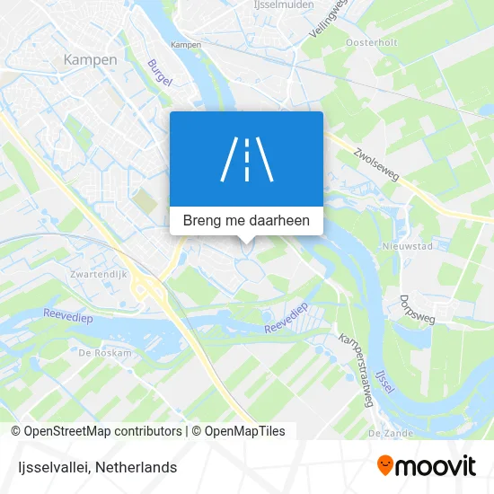Ijsselvallei kaart