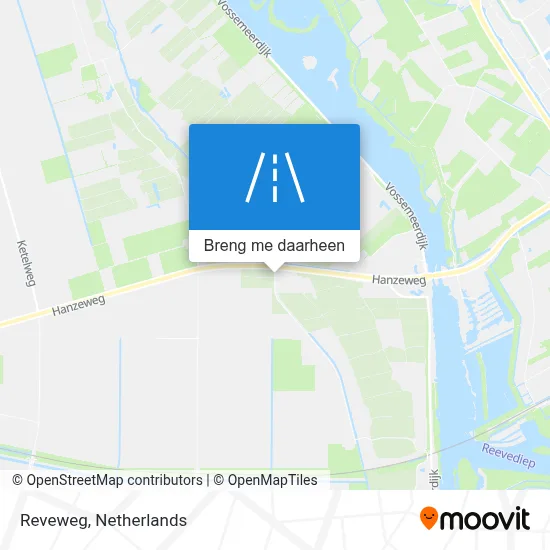 Reveweg kaart