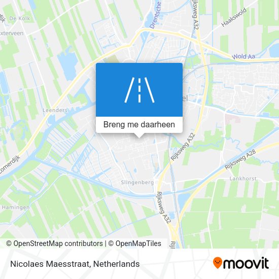 Nicolaes Maesstraat kaart