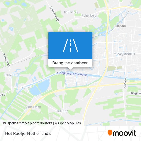 Het Roefje kaart