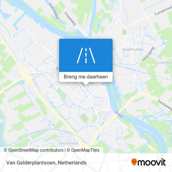Van Gelderplantsoen kaart
