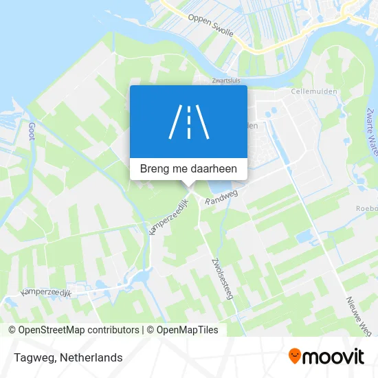 Tagweg kaart