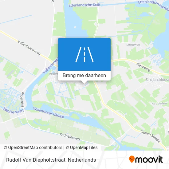 Rudolf Van Diepholtstraat kaart