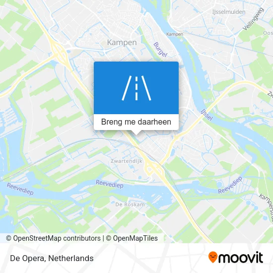 De Opera kaart