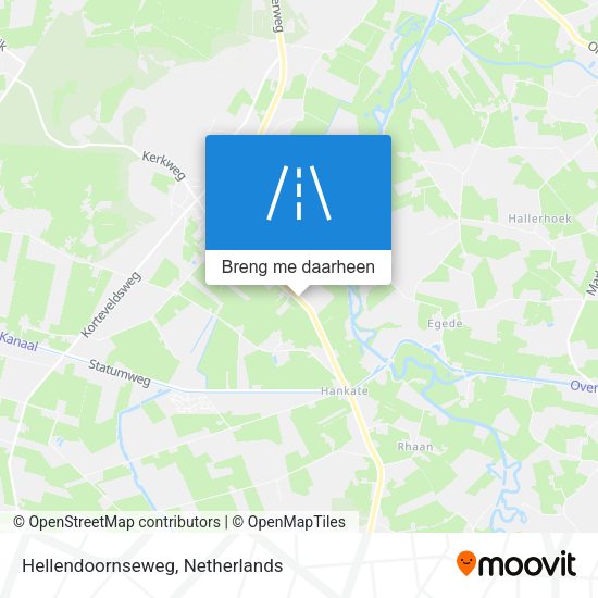 Hellendoornseweg kaart