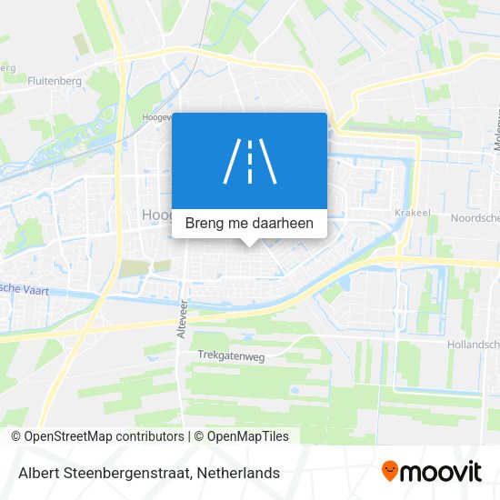 Albert Steenbergenstraat kaart