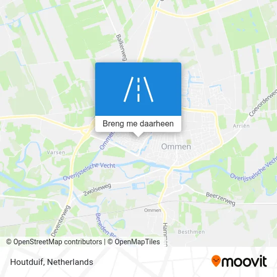Houtduif kaart