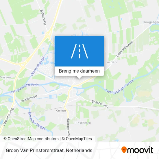 Groen Van Prinstererstraat kaart