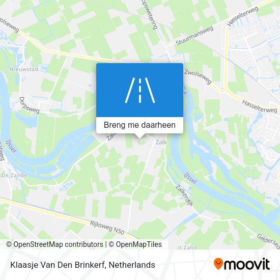 Klaasje Van Den Brinkerf kaart