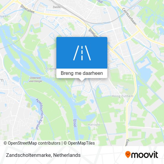 Zandscholtenmarke kaart