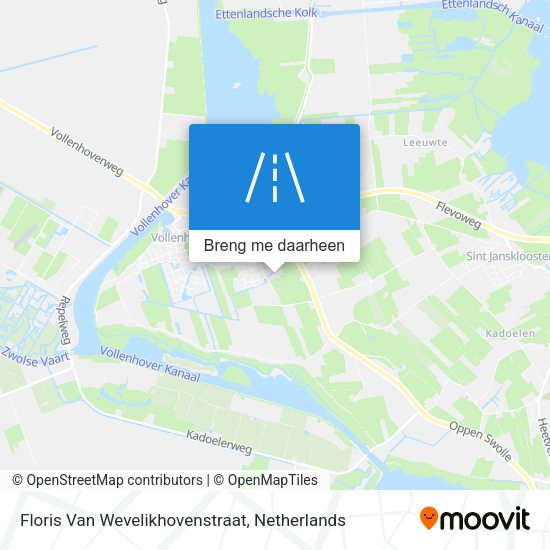 Floris Van Wevelikhovenstraat kaart