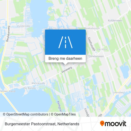 Burgemeester Pastoorstraat kaart